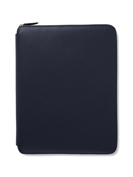  Smythson Nécessaire à écrire Panama - Bleu 