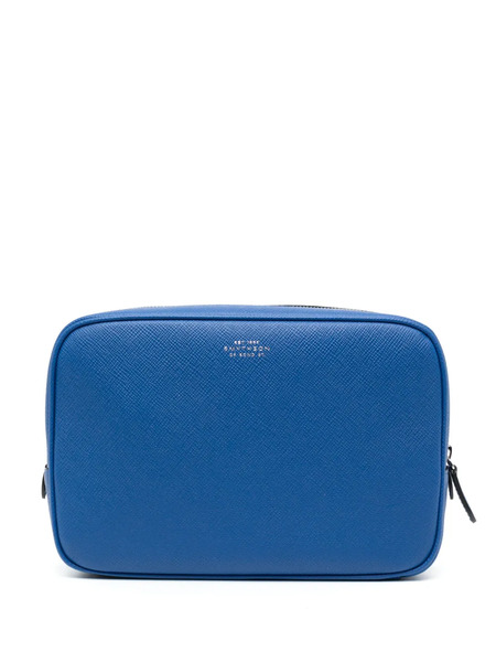  Smythson Pochette Organizer - Bleu 