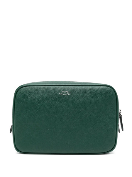  Smythson Pochette Organizer - Vert 