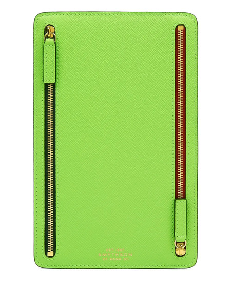  Smythson Porte-monnaie En Cuir - Vert 
