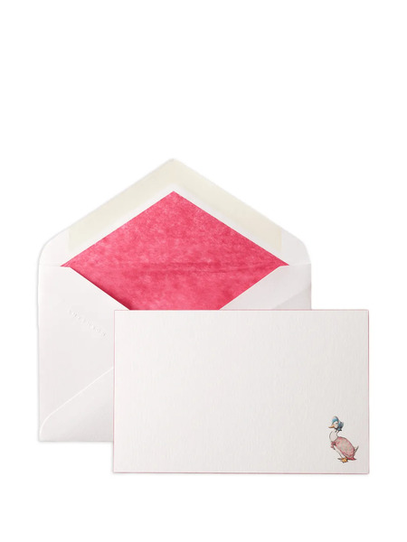  Smythson X Peter Rabbit And Friends Correspondence Cards - Blanc 