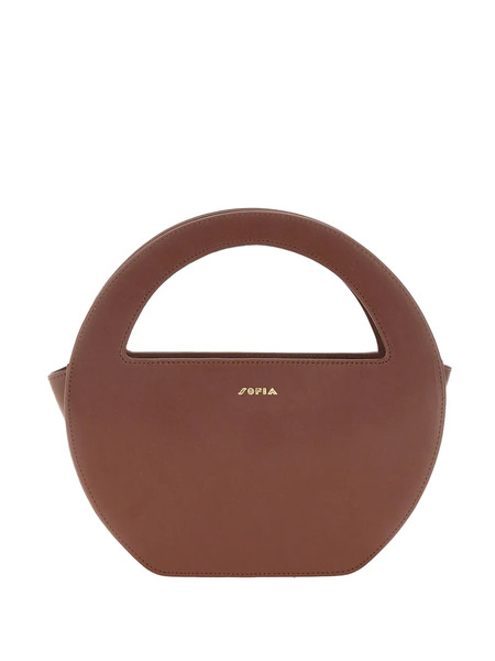 Sofia Sac à Main à Design Structuré - Marron 