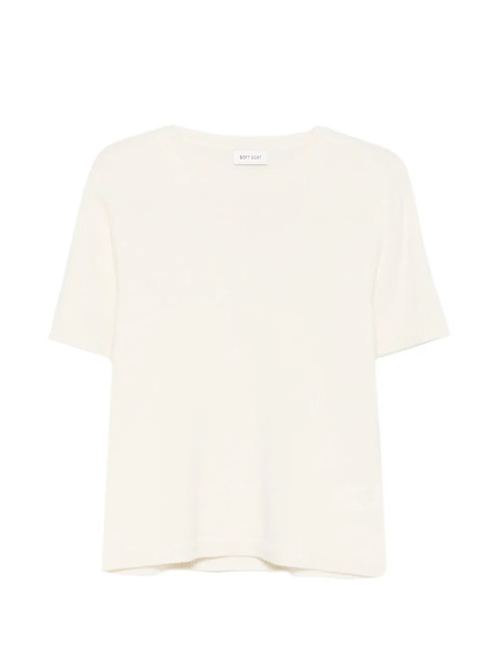  Soft Goat Pull à Coupe Oversize - Tons Neutres 