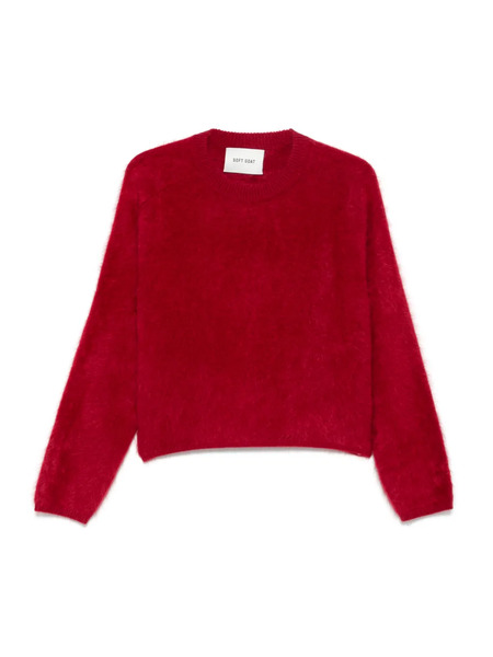  Soft Goat Pull à Effet Brossé - Rouge 