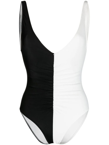  Solid & Striped Maillot De Bain Colour Block - Blanc 
