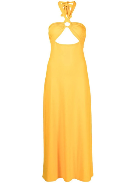  Solid & Striped Robe The Tati à Découpes - Orange 
