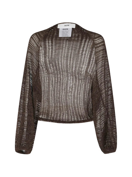  Solotre Cardigan Maglia - Marron 