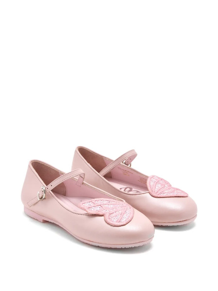  Sophia Webster Mini Ballerines Wing - Rose 