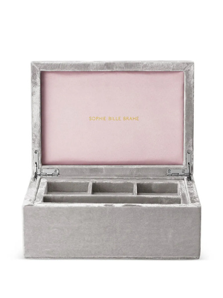  Sophie Bille Brahe Boîte à Fini Velours - Gris 
