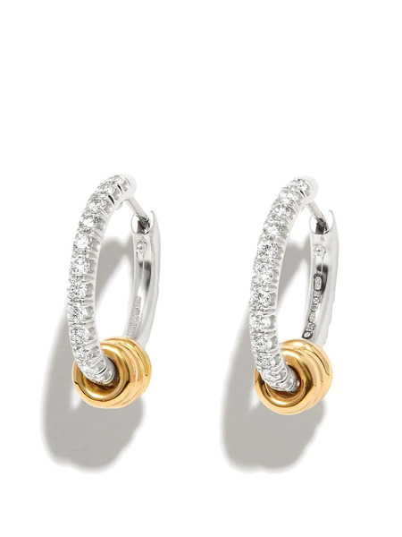  Spinelli Kilcollin Boucles D'oreilles En Or Blanc Et Jaune 18ct - Argent 