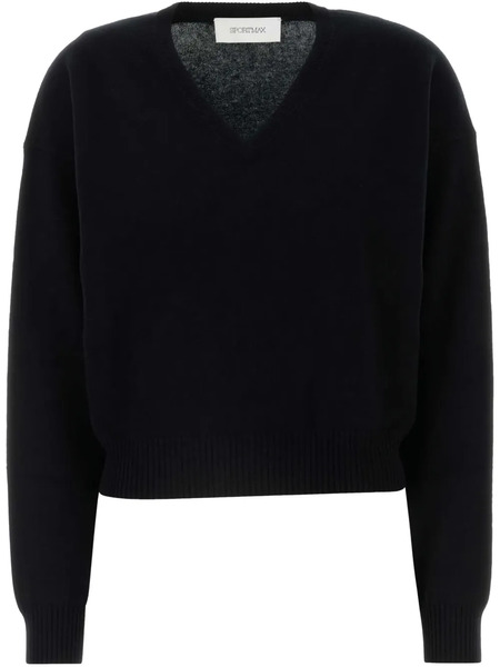  Sportmax Pull Polis - Noir 