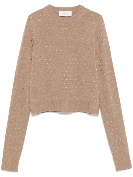  Sportmax Pull Sierra - Marron 