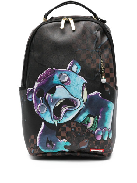  Sprayground Kid Sac à Dos à Imprimé Graphique - Noir 