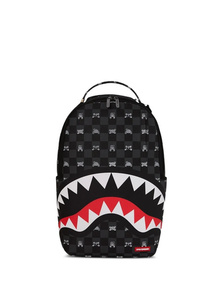  Sprayground Sac à Dos Shark à Carreaux - Noir 