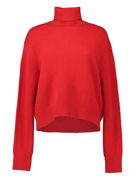  Sprwmn Pull à Col Roulé - Rouge 