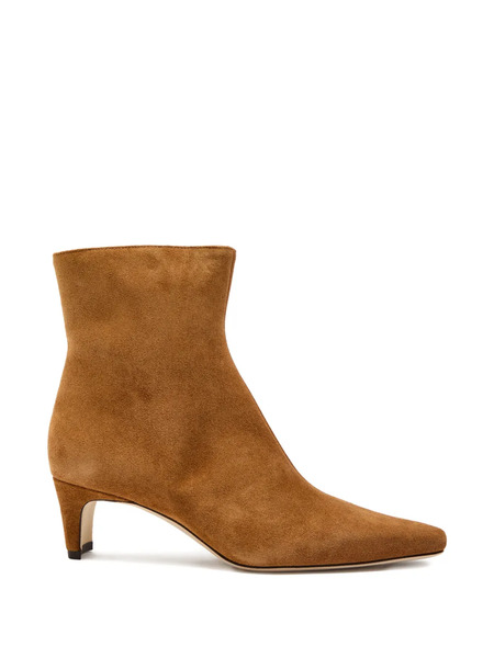  Staud Bottines Wally à Bout Pointu - Marron 