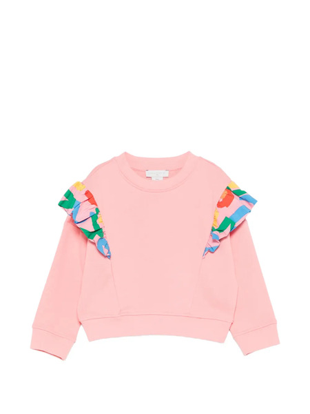  Stella Mccartney Kids Pull à Volants - Rose 
