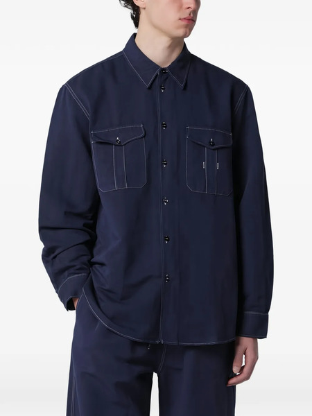  Studio Nicholson Chemise Louro - Bleu 