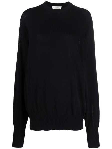  Studio Nicholson Pull En Maille Fine - Bleu 