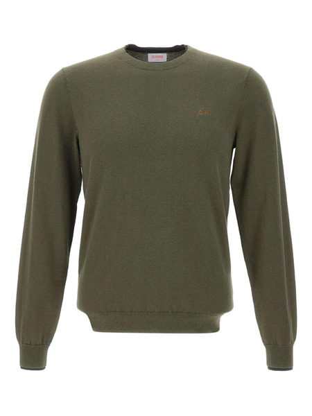  Sun68 Pull à Logo Brodé - Vert 