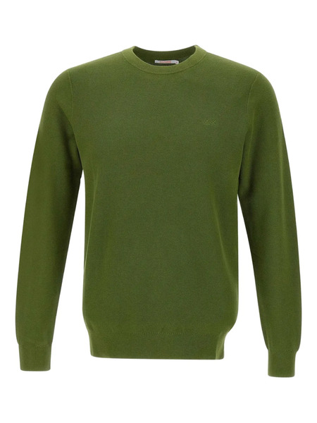  Sun68 Pull En Coton - Vert 