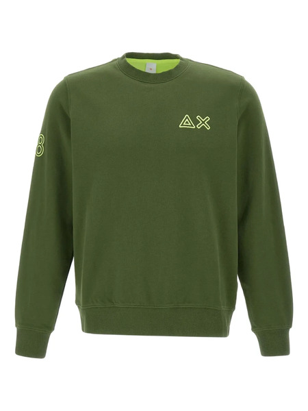  Sun68 Pull En Coton - Vert 
