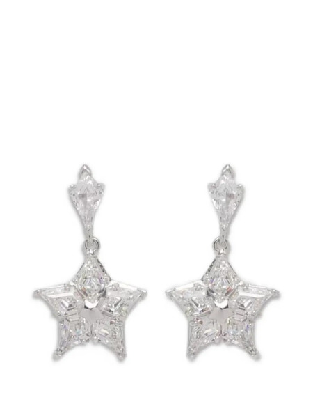  Swarovski Boucles D'oreilles à étoiles - Argent 