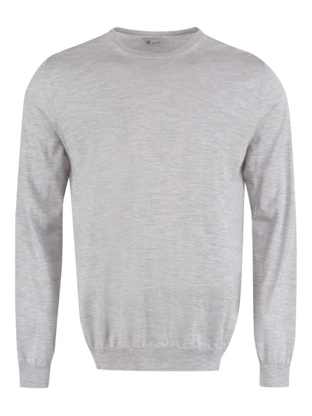  The (alphabet) Pull En Maille Fine - Gris 