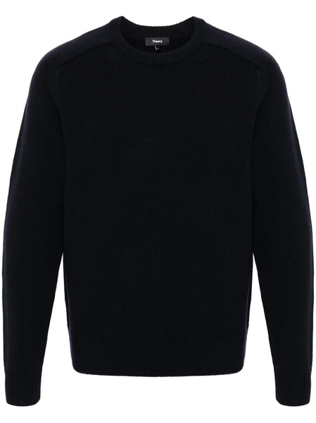  Theory Pull Morlan En Maille - Bleu 