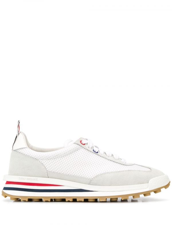  Thom Browne Baskets Tech Runner - Blanc 
