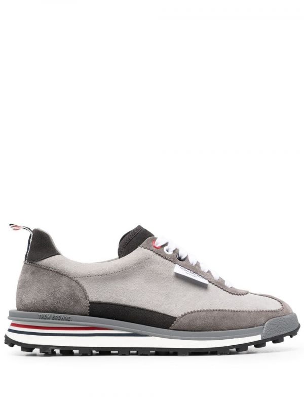  Thom Browne Baskets Tech Runner - Gris 