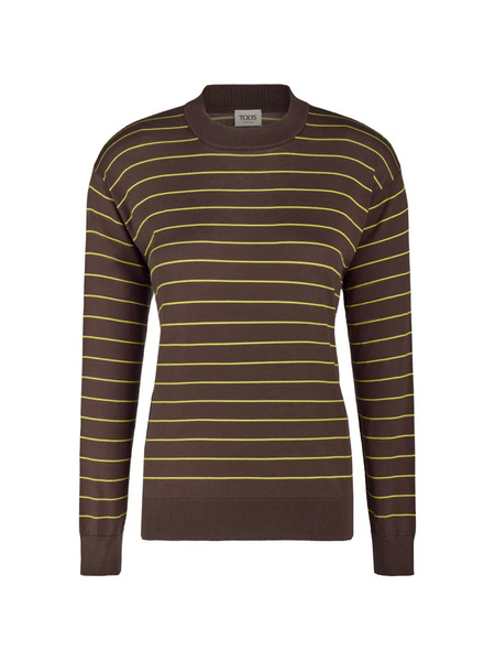  Tod's Pull à Rayures - Marron 