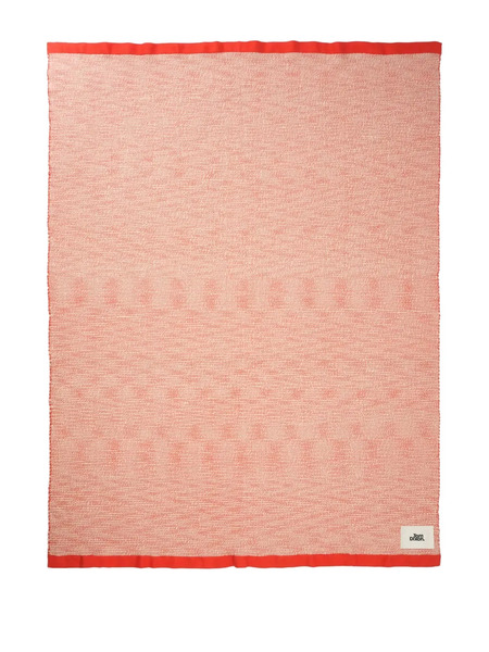  Tom Dixon Couverture à Bords En Fil (180 Cm X 140 Cm) - Rouge 