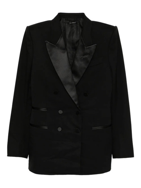  Tom Ford Blazer à Boutonnière Croisée - Noir 