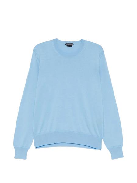  Tom Ford Pull à Col Rond - Bleu 