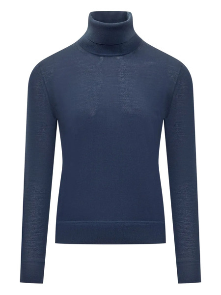  Tom Ford Pull à Col Roulé - Bleu 