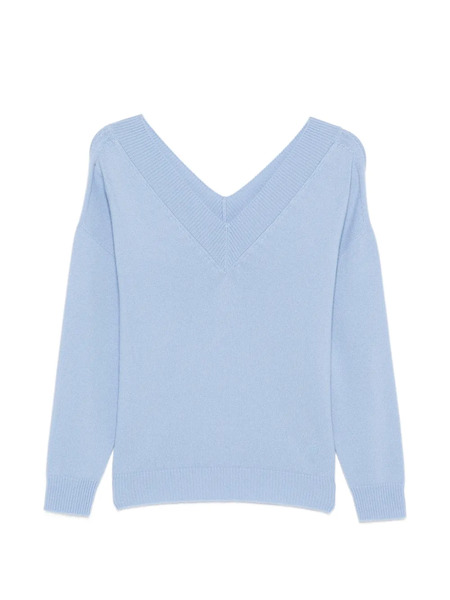 Tom Ford Pull à Col V - Bleu 