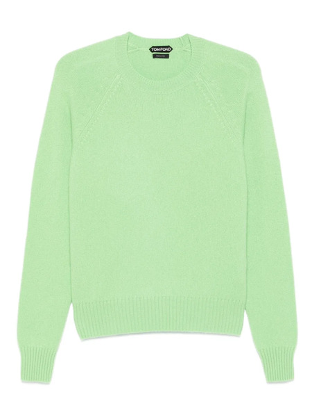  Tom Ford Pull à Manches Raglan - Vert 