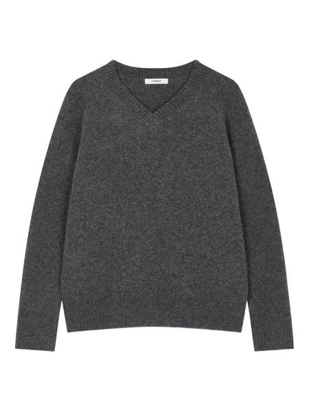  Tomboy Pull à Col V - Gris 