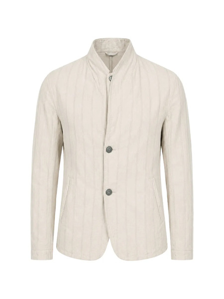  Transit Pinstripe-patterned Jacket - Tons Neutres 