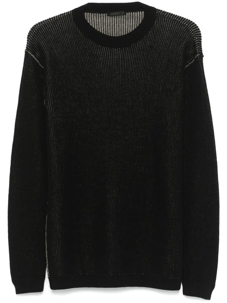  Transit Pull Nervuré - Noir 