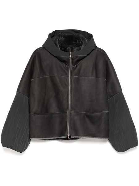  Transit Veste Zippée à Capuche - Gris 
