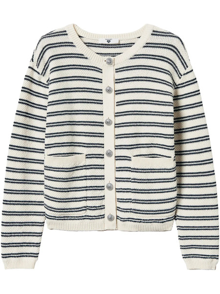  Twinset Cardigan à Rayures - Noir 