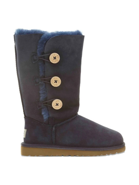  Ugg Kids Bottes Bailey Button Triplet - Bleu 