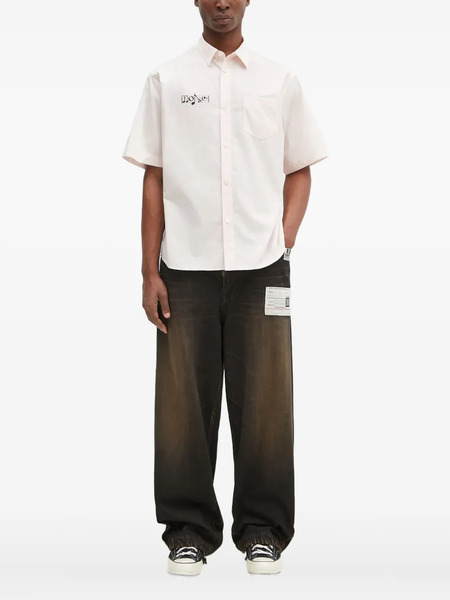  Undercover Chemise à Imprimé Graphique - Rose 