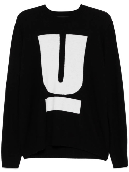  Undercover Pull à Logo Imprimé - Noir 