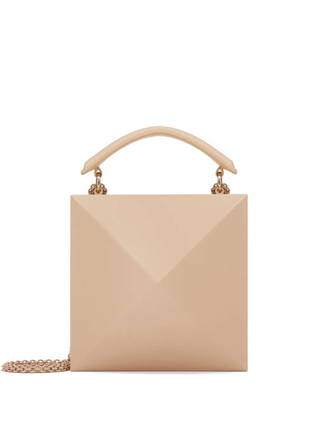  Valentino Garavani Pochette à Design Géométrique - Tons Neutres 