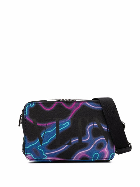  Valentino Garavani Sacoche Neon Camou - Noir 