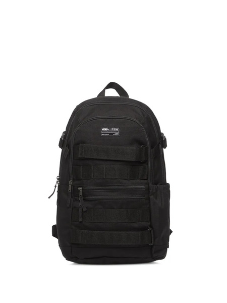  Vans Sac à Dos à Poches Multiples Et Bride En Toile épaisse - Noir 
