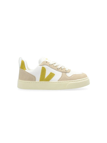  Veja Kids Baskets V-10 à Lacets - Blanc 